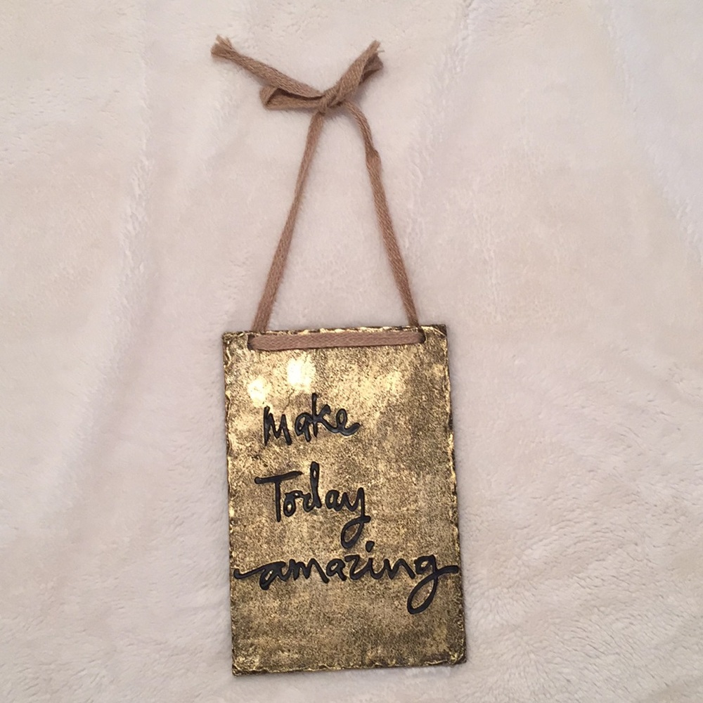 Gold Hanging Wall Decor
